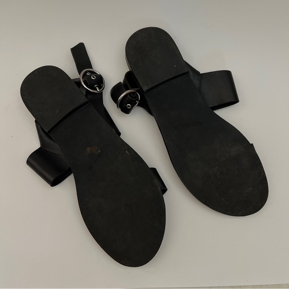 Black Sandals with Silver Hardware from Pull & Bear 🖤🐻 - Picture 8 of 9